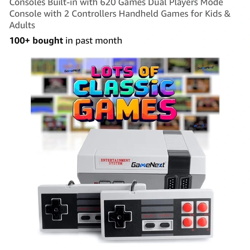 Mini Game Anniversary Edition Entertainment System - Gray
